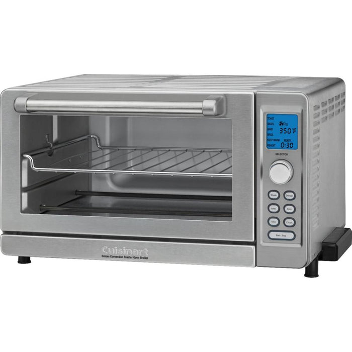 Cuisinart Deluxe Convection Toaster Oven Broiler, Stainless Steel - TOB-135N - Open Box