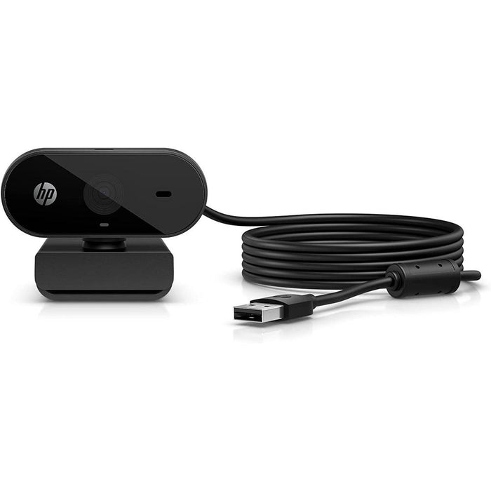 Hewlett Packard 2J875AA#ABL Bluetooth Headset 500, Black w/ FHD 1080P Webcam