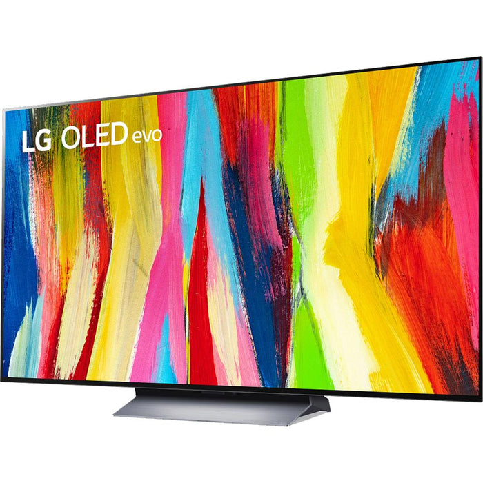 LG OLED77C2PUA 77-Inch HDR 4K Smart OLED TV (2022)  - Open Box
