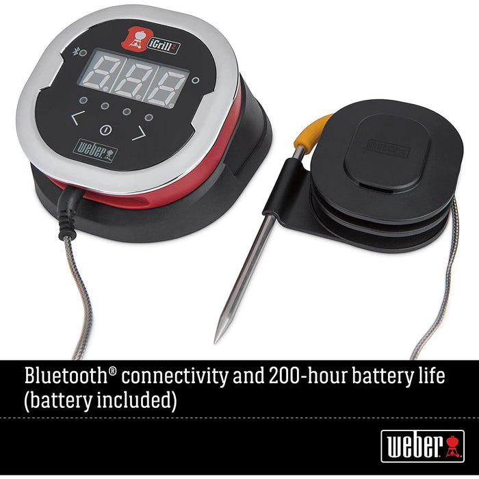 Weber iGrill 2 App-Connected Bluetooth Thermometer - Open Box