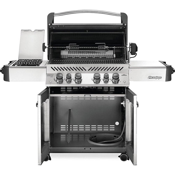 Napoleon Prestige 500 Natural Gas Grill with Infrared Burners + Accessories Bundle