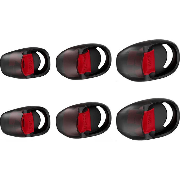 Hewlett Packard HyperX Cloud Buds Bluetooth Wireless Headphones, Red-Black (4P5H7AA)