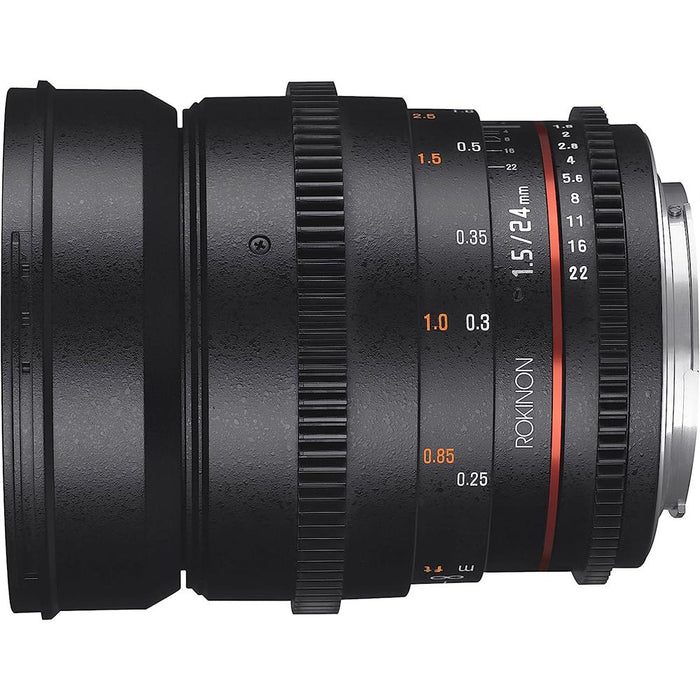 Rokinon Cine DS 135mm T2.2 ED UMC Telephoto Cine Lens for Canon EF w/ 7 Year Warranty
