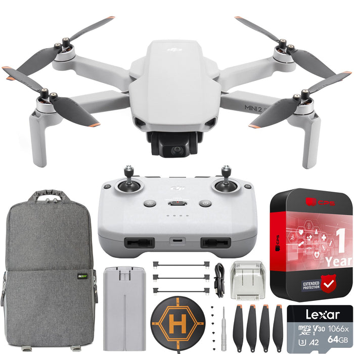 DJI Mini 2 SE Drone Quadcopter Kit with RC-N1 Remote + Backpack Pro Accessory Bundle