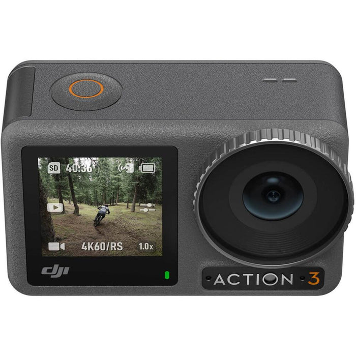 DJI Osmo Action 3 Action Camera, Standard Combo Bundle with 1-YR DJI Care