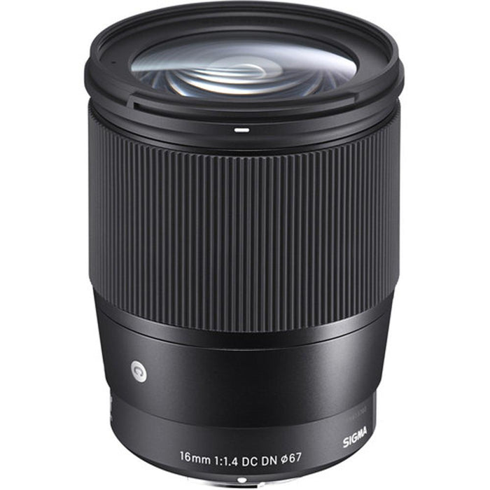 Sigma 16mm f/1.4 DC DN Contemporary Lens for Canon M-Mount with 7 Year Warranty