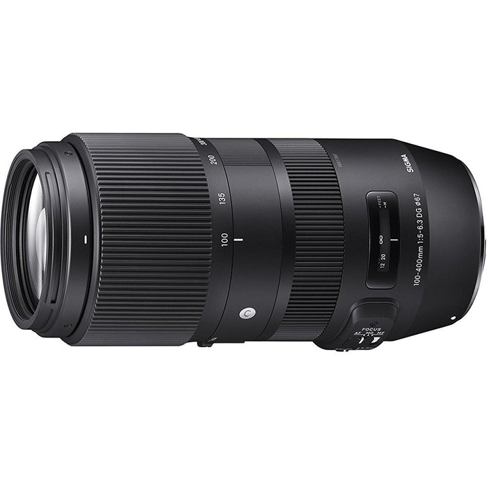 Sigma 100-400mm F5-6.3 DG OS HSM Telephoto Lens (Nikon) w/ 7 Year Warranty