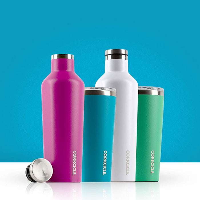 Corkcicle 16 oz Insulated Travel Water Bottle Triple Insulated Stainless Steel (Dragonfly)