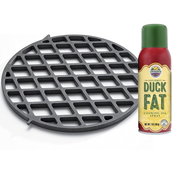 Weber Gourmet BBQ System Sear Grate with Duck Fat Spray Cooking Oil