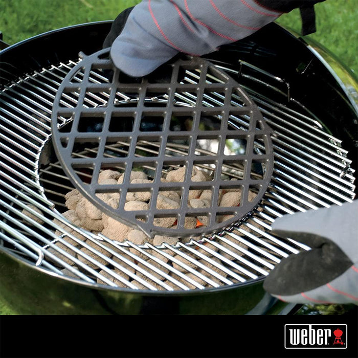Weber Gourmet BBQ System Sear Grate with Duck Fat Spray Cooking Oil