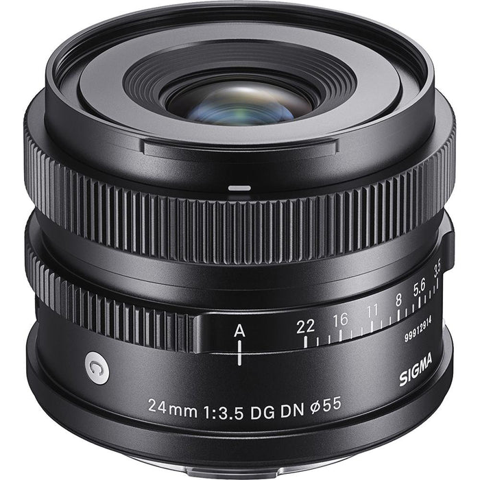 Sigma 24mm F3.5 Contemporary DG DN Lens for Sony E Mount Full Frame Mirrorless 404965