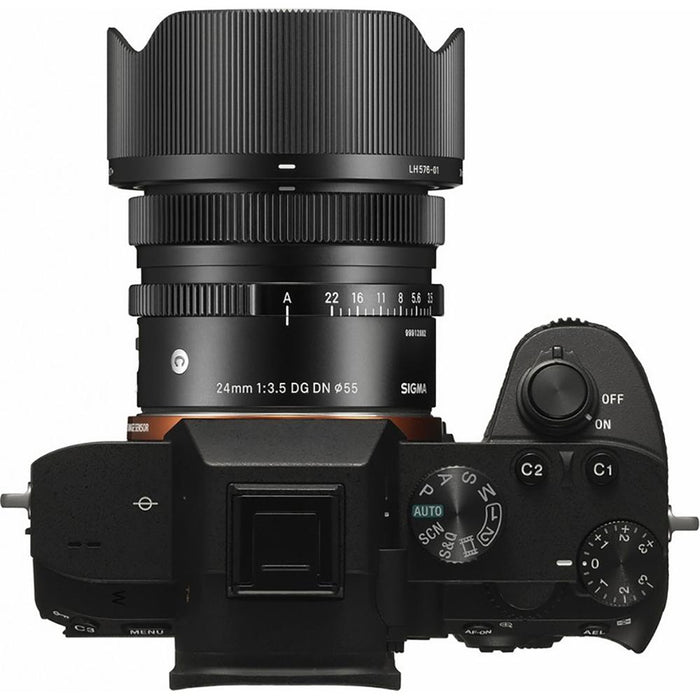 Sigma 24mm F3.5 Contemporary DG DN Lens for Sony E Mount Full Frame Mirrorless 404965
