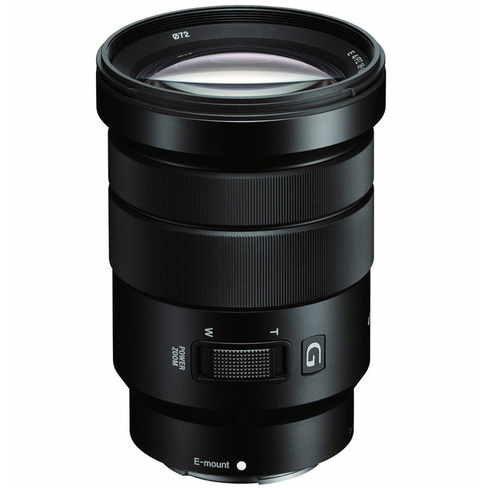 Sony E PZ 18-105mm f/4 G OSS Power Zoom Lens + 7 Year Protection Plan