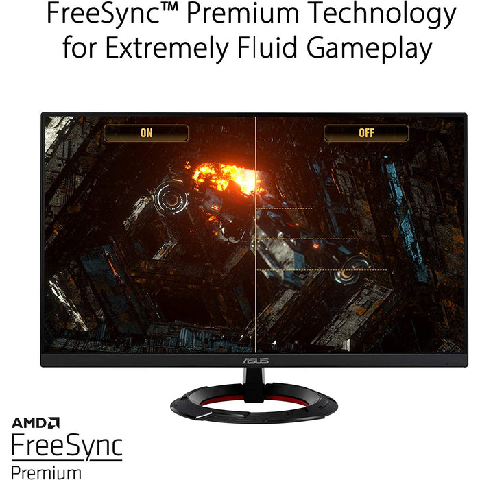 ASUS TUF Gaming 23.8" 1080p Monitor with FreeSync Premium (VG249Q1R) - Open Box