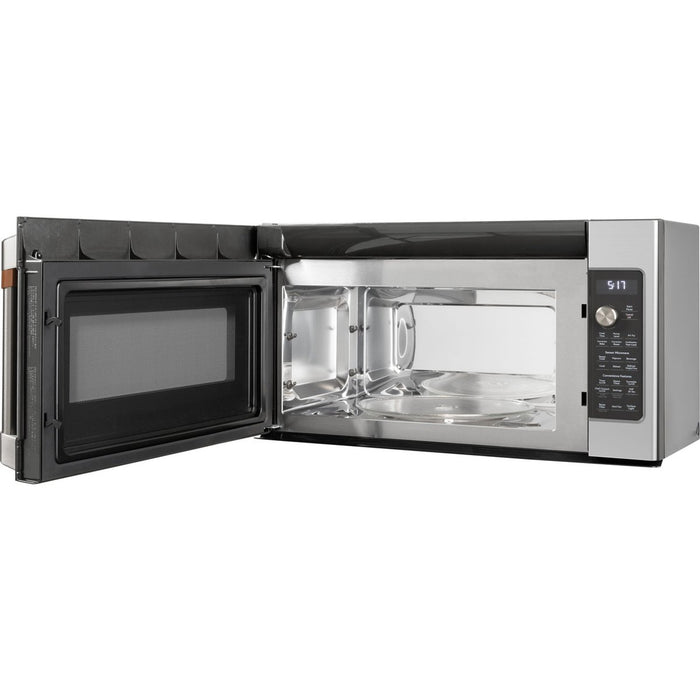 GE Cafe 1.7 Cu. Ft. Convection Over-the-Range Microwave Oven - Open Box