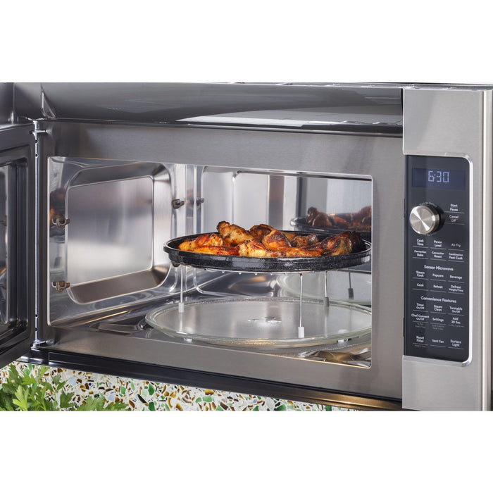 GE Cafe 1.7 Cu. Ft. Convection Over-the-Range Microwave Oven - Open Box