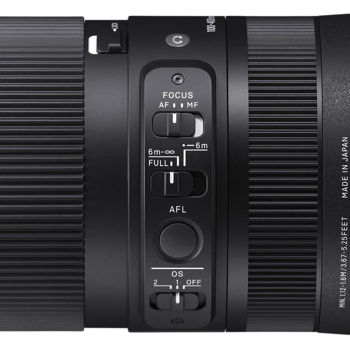 Sigma 100-400mm F5-6.3 DG DN OS Full Frame Lens, L Mount + Lexar 128GB Memory Card