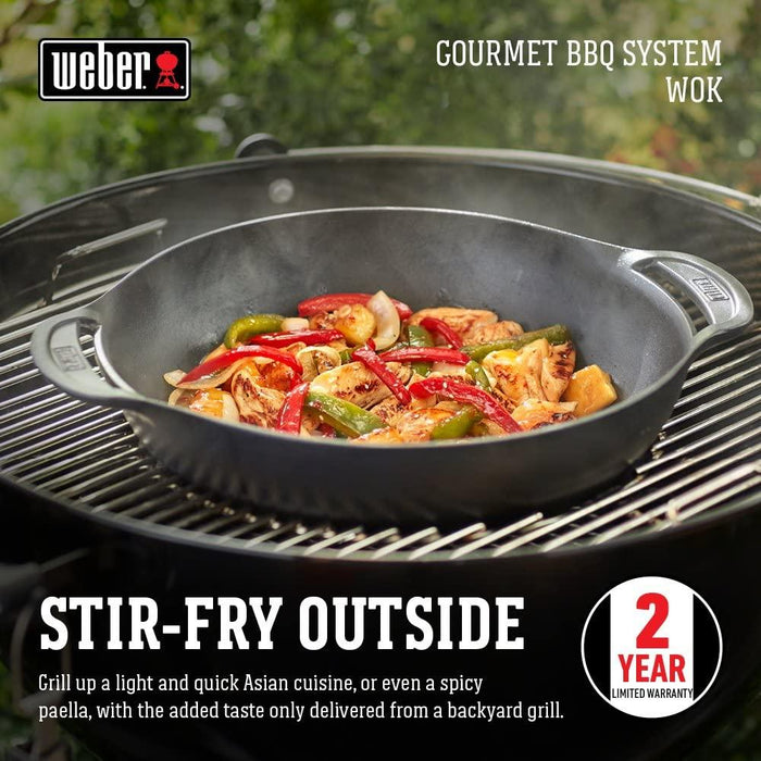 Weber Gourmet BBQ System Wok - 7425 - Open Box