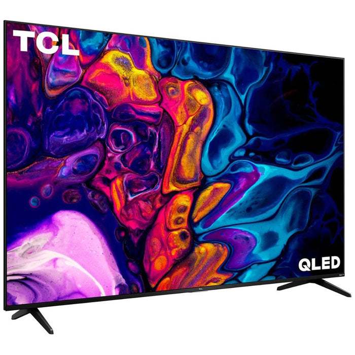 TCL 55" Class 4K UHD QLED Dolby Vision HDR Smart Roku TV with Movies Streaming Pack