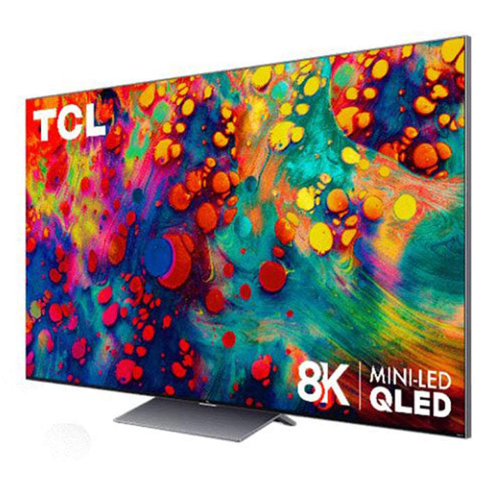 TCL 65" 8K Mini-LED UHD QLED HDR Smart Roku TV with 2 Year Extended Warranty