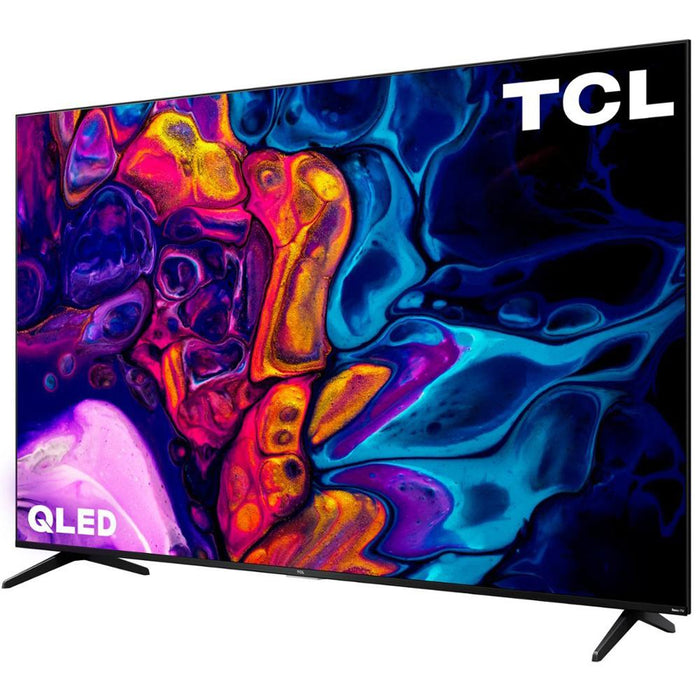 TCL 55" Class 4K UHD QLED HDR Smart Roku TV with 2 Year Extended Warranty