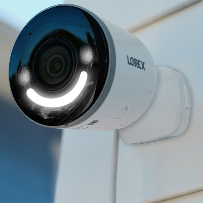 Lorex 4K Spotlight Indoor/Outdoor Wi-Fi 6 Security Camera with 2 Year Warranty