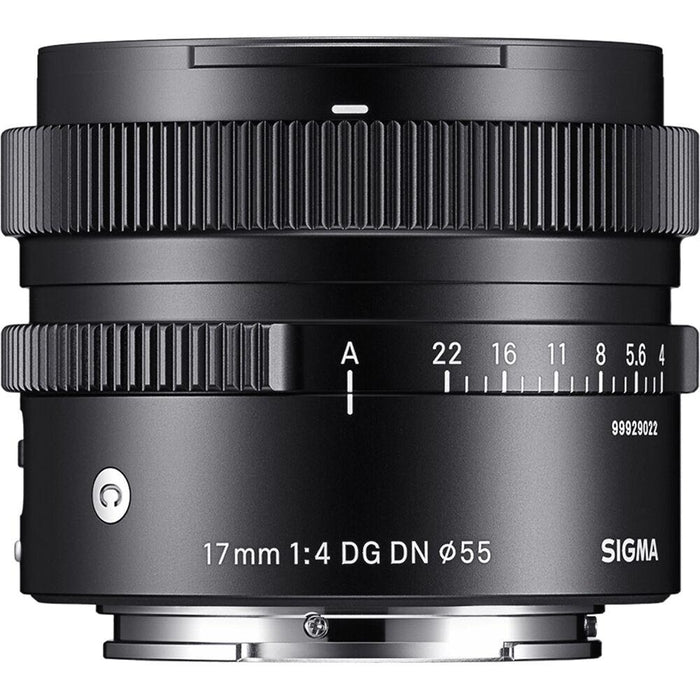 Sigma 17mm f/4 DG DN Contemporary Lens for Sony E Mount