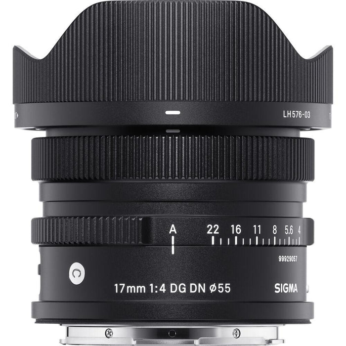 Sigma 17mm f/4 DG DN Contemporary Lens for Leica L Mount