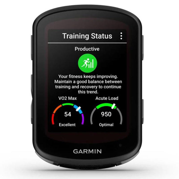 Garmin Edge 540 Solar, Compact GPS Cycling Computer, Device Only (010-02694-20)