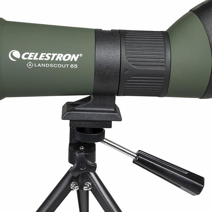 Celestron LandScout 20-60X65MM Angled Zoom Spotting Scope w/ Smartphone Adapter and Tripod