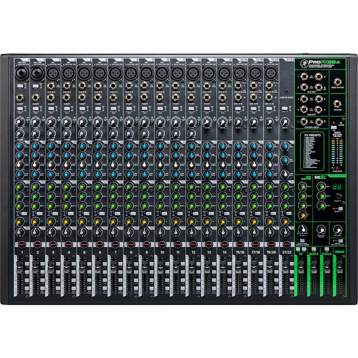 Mackie ProFX22v3 22 Channel 4-BusProfessional Effects Mixer with USB - Open Box