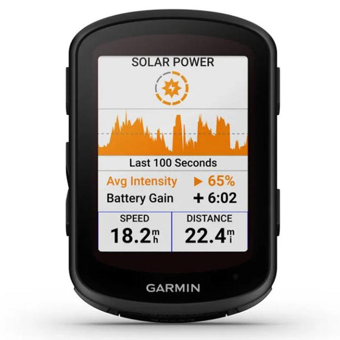 Garmin Edge 840 Solar, Compact GPS Cycling Computer, Device Only (010-02695-20)