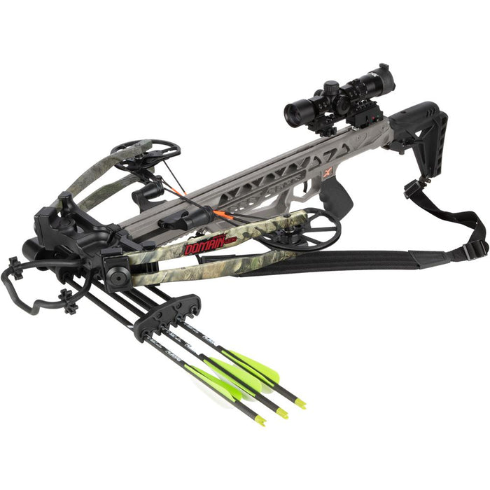 Bear Archery Domain Crossbow Ready-To-Hunt Kit with 2 Year Warranty