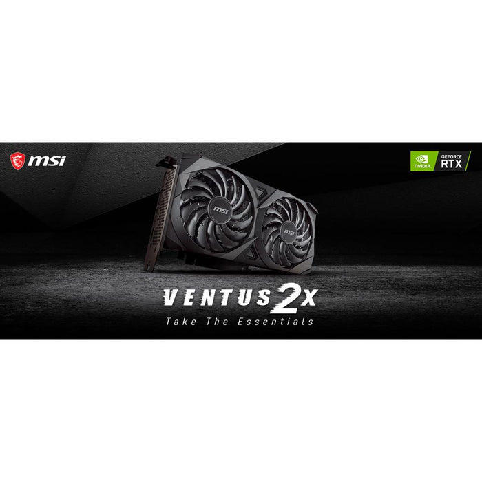 MSI GeForce RTX 3060 Ventus 2X 12G OC Graphics Card - G3060V2X12C