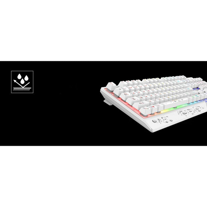 MSI Vigor GK30 Mechanical Gaming Keyboard in White - VigorGK30W