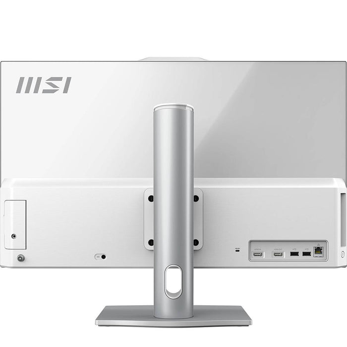MSI Modern AM272P 12M-030US 27" FHD AIO Desktop in White - MoAM272P12M030