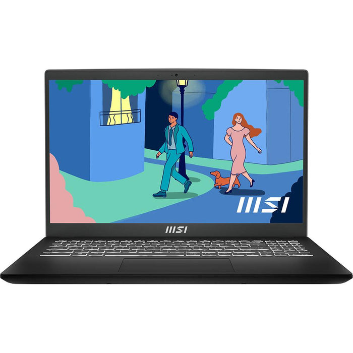 MSI Modern 15 B12M-014 15.6" FHD Ultra Thin Laptop in Black - MOD1512014