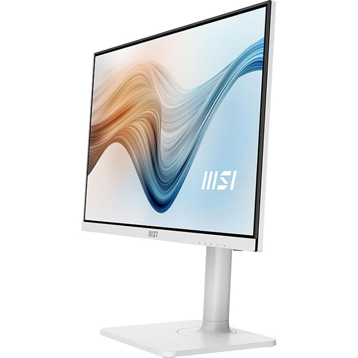 MSI 24" Business and Productivity Monitor in White - ModernMD241PW