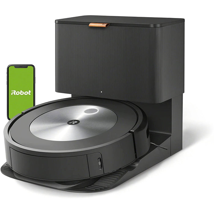 iRobot Roomba j7+ 7550 Wi-Fi Connected Self-Emptying Robot Vacuum (J755020) - Open Box