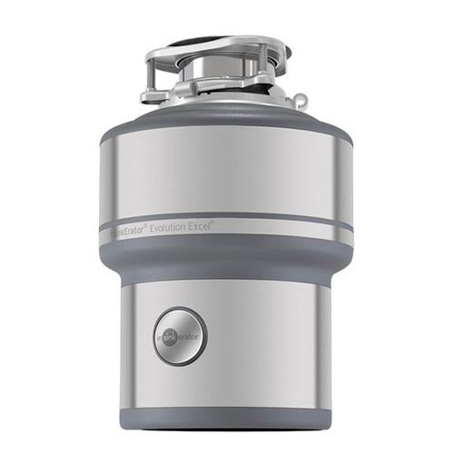 Insinkerator Evolution Excel Garbage Disposal, 1.0 HP Continuous Feed
