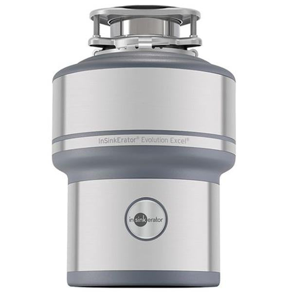 Insinkerator Evolution Excel Garbage Disposal, 1.0 HP Continuous Feed