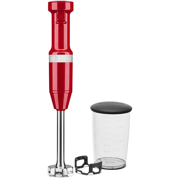 KitchenAid Variable Speed Corded Hand Blender, Passion Red (K51566-PRD)