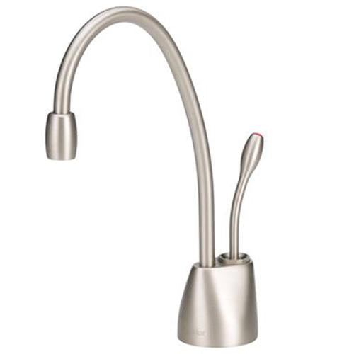 Insinkerator Contemporary Instant Hot Water Dispenser Faucet Only, Satin Nickel (F-GN1100SN)