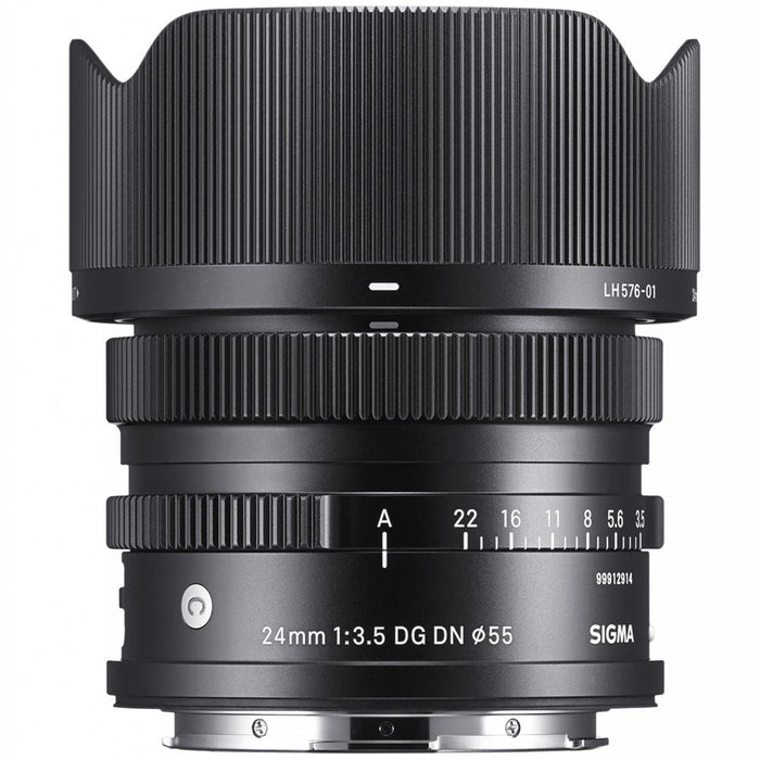 Sigma 24mm F3.5 Contemporary DG DN Lens for Sony E Mount with 7 Year Warranty