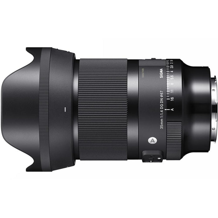 Sigma 35mm F1.4 DG DN Art Lens For Sony E-Mount Cameras with 7 Year Warranty