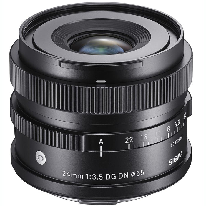 Sigma 24mm F3.5 Contemporary DG DN Lens for L-Mount with 7 Year Warranty
