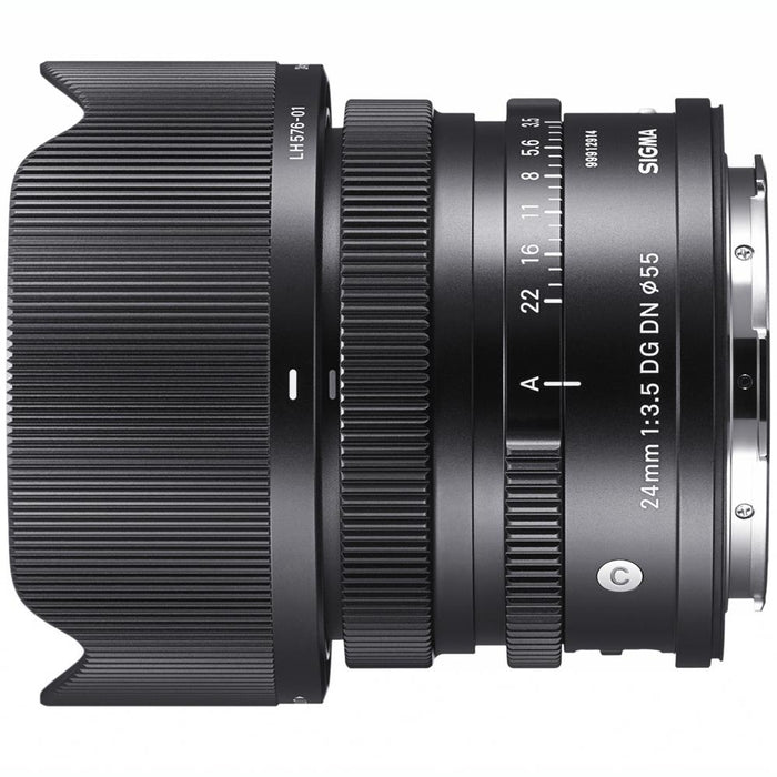 Sigma 24mm F3.5 Contemporary DG DN Lens for L-Mount with 7 Year Warranty