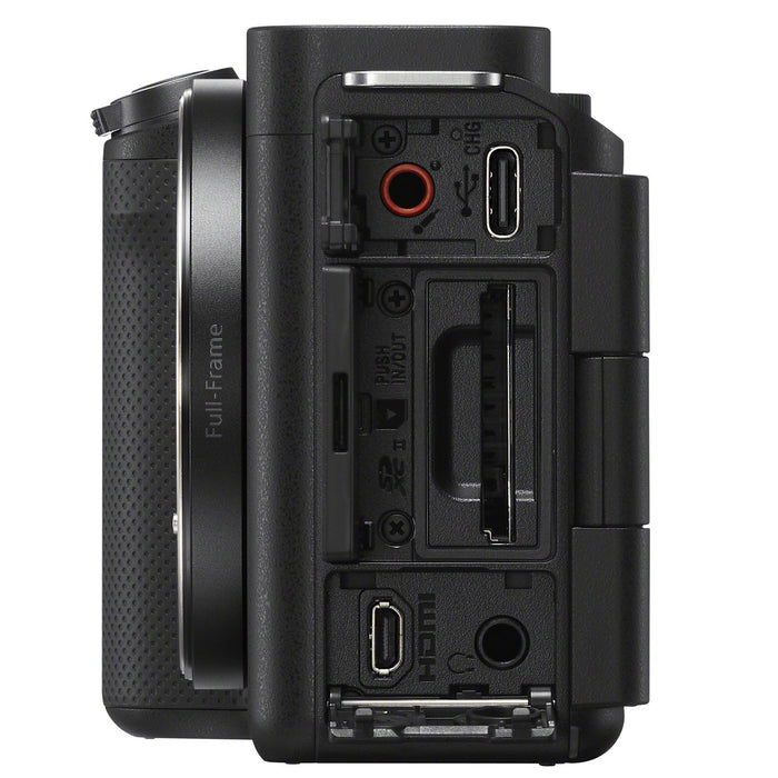 Sony ZV-E1 Full Frame Mirrorless Vlog Camera Black + 28-60mm Lens +Accessories Bundle