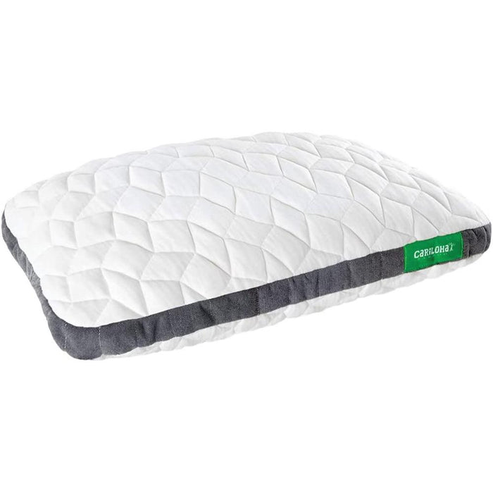 Cariloha Bamboo-Viscose Memory Foam Flex Pillow King White 2 Pack