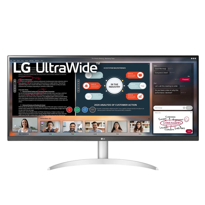 LG 34" UltraWide FHD HDR IPS PC Monitor with AMD FreeSync (34WP50S-W)